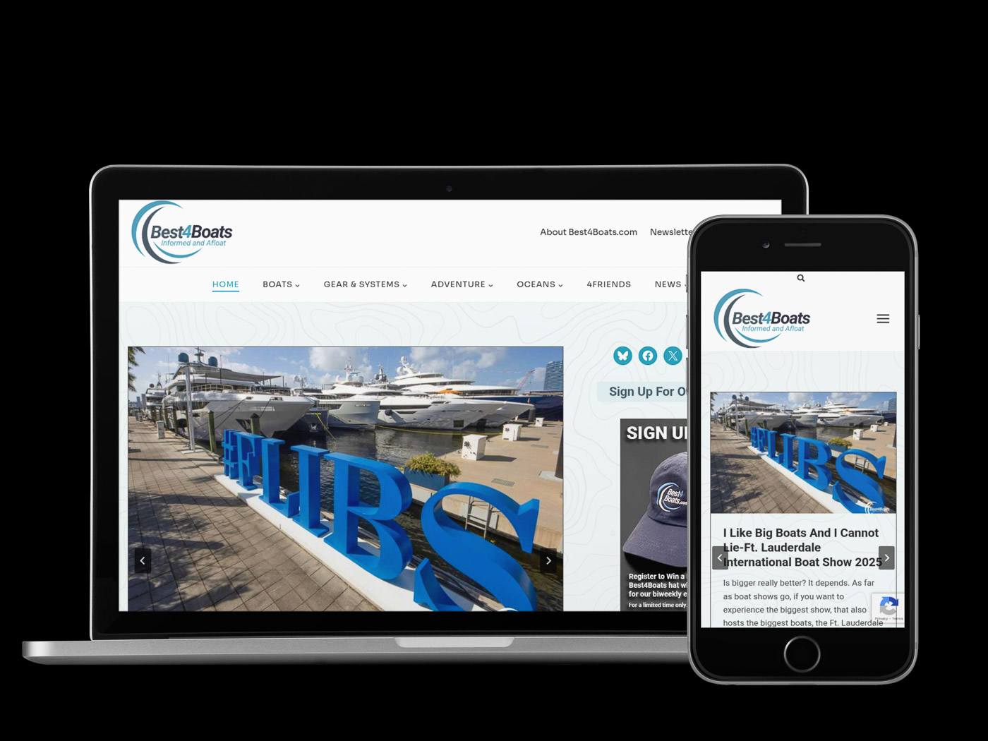 Best4Boats website