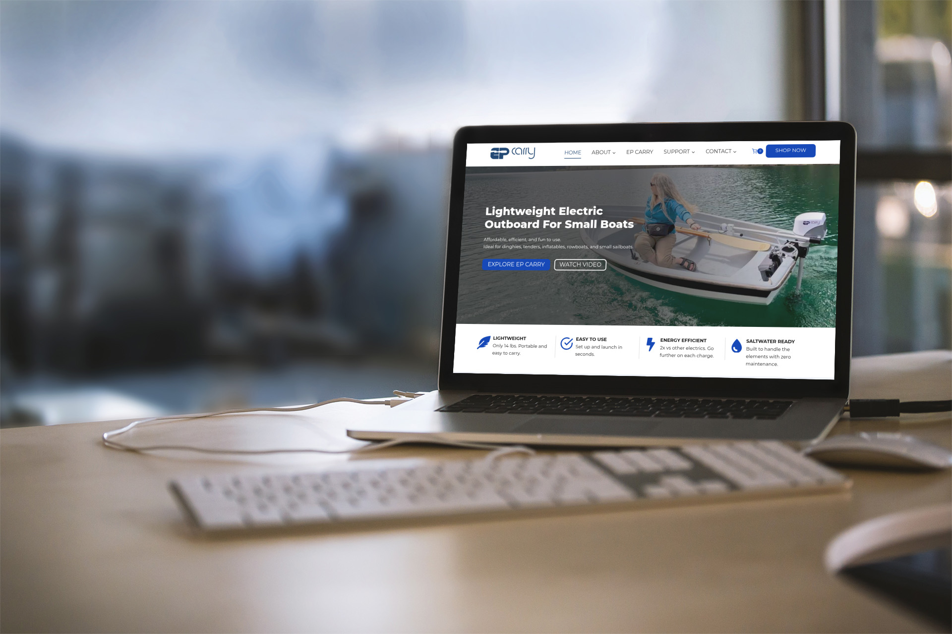 EP Carry e-commerce website