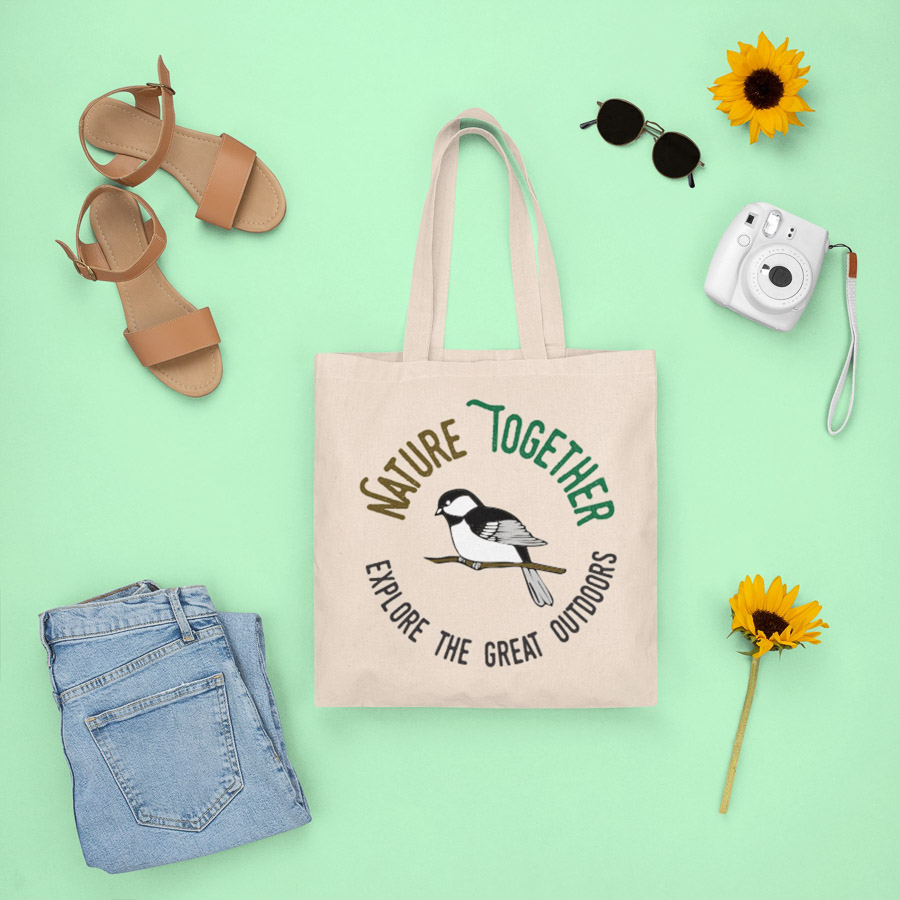 Nature Together tote